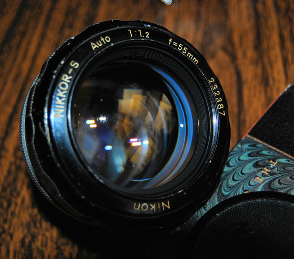 Nikon f/1.2 lens...