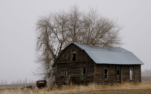 Old homestead in the Foothills of Mt. Spokane...