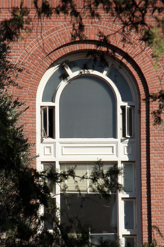 window at the University of Arizona...
