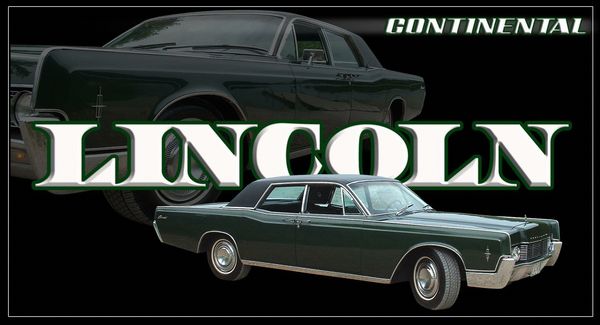 Green 1966 Lincoln...
