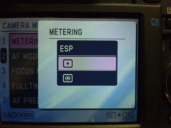 Metering - need more info on what each thing does...