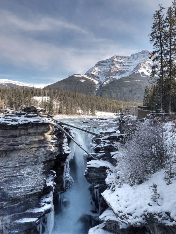 Athabasca Falls, Jasper Alberta...