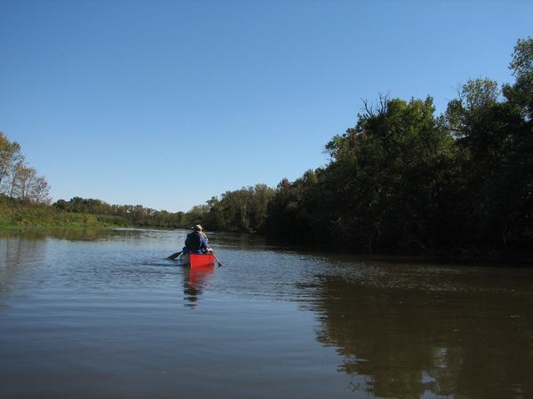 Canoe on Fox River...