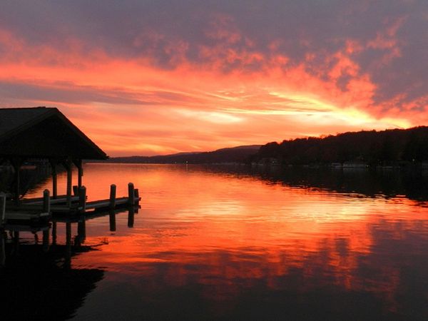 Sunset on the Lake...