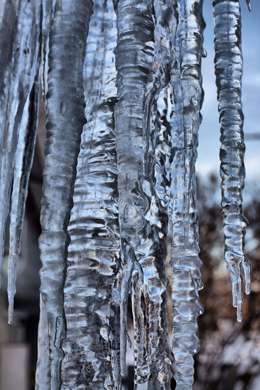 hanging icicles...