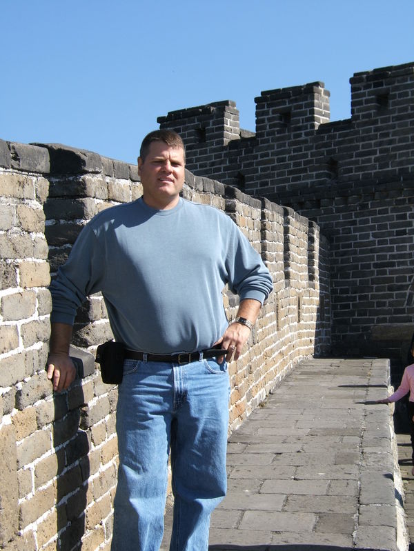 Me at the Great Wall...