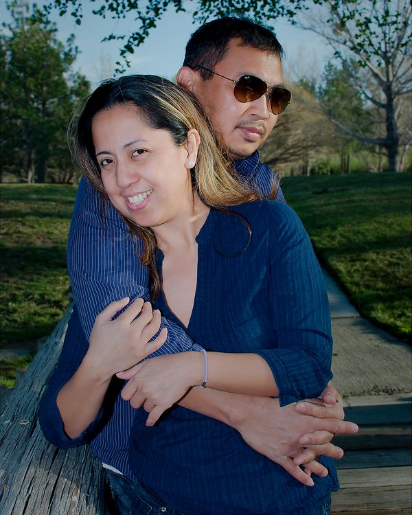 My Sister-in-law and her husband....