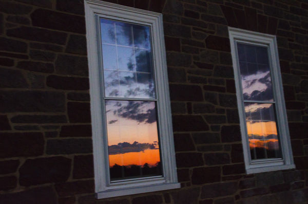 Two Windows Sunset reflection...