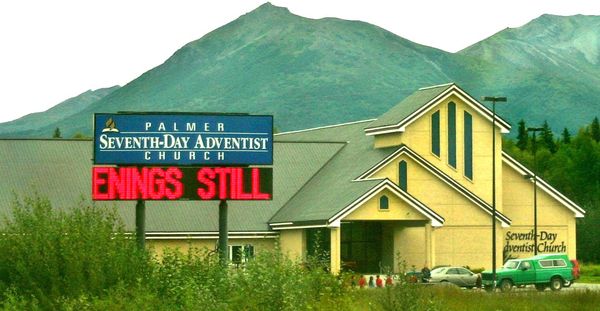 Ennings Still at the 7th Day Adventist Church...