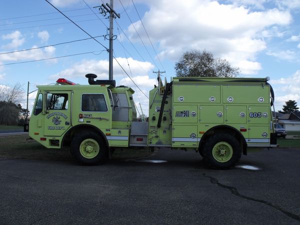Former airport crash / rescue truck now serving a ...
