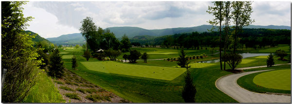 Greenbrier's Golf Course - constructed from ground...