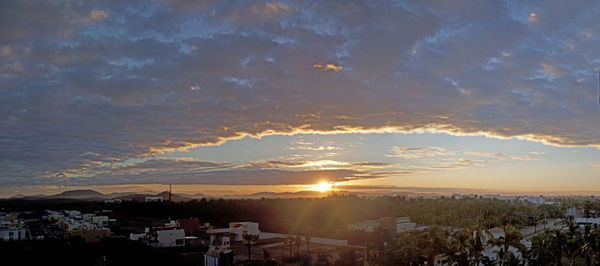 Sunrise HDR Panorama Mazatlan Mexico...