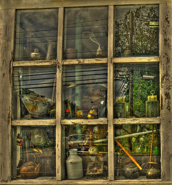 Antique Shop Reflections...