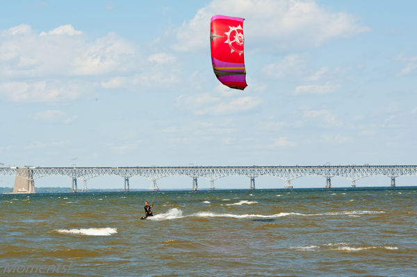 Wind Surfer on the Chesapeake Bay...