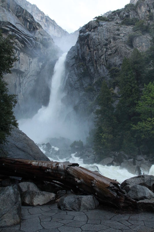 Lower Yosemite Falls...