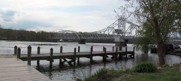 plano fo the bridge over the Ct. River going to Ea...