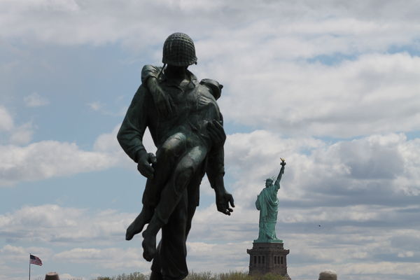 Statue at Liberty State Park, NJ...