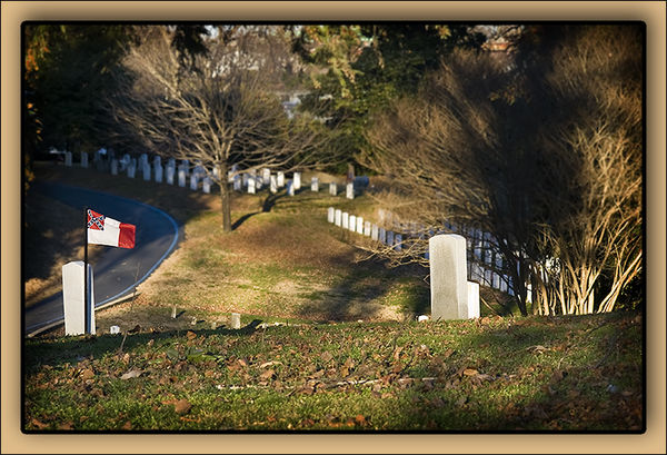 Hollywood Cemetary -- Confederate section...