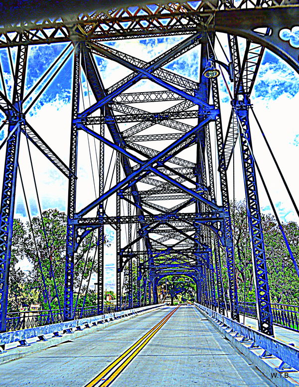 Brazos River Bridge, Waco Texas...