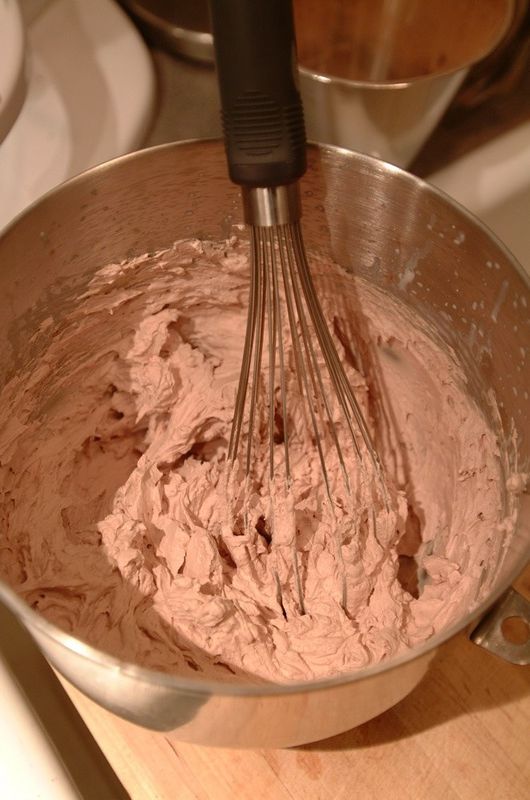 Chocolate Almond Whipped Cream...