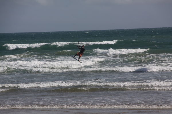 Kite surfer...