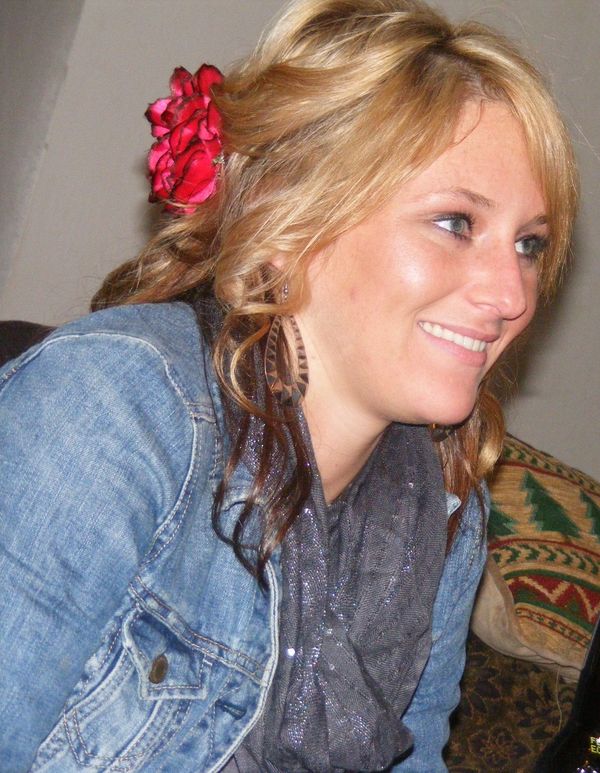 Carli, our cowgirl   Christmas 2011...