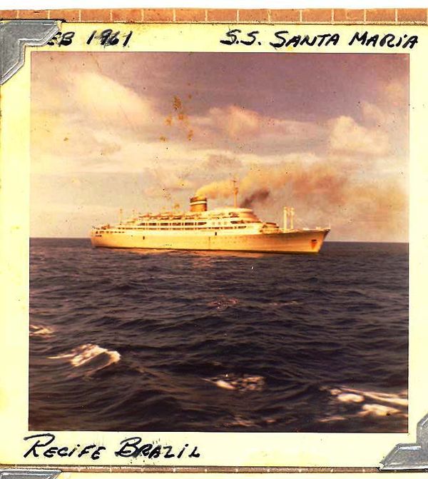 USS Damato, chasingthe SS San taMaria, hijacked by...