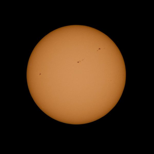 Sunspots all over the place...