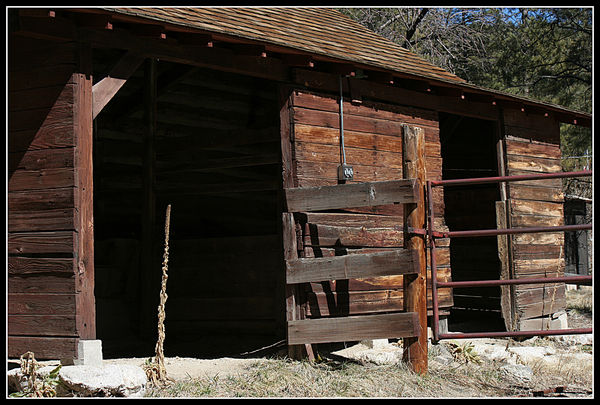 old horse barn...