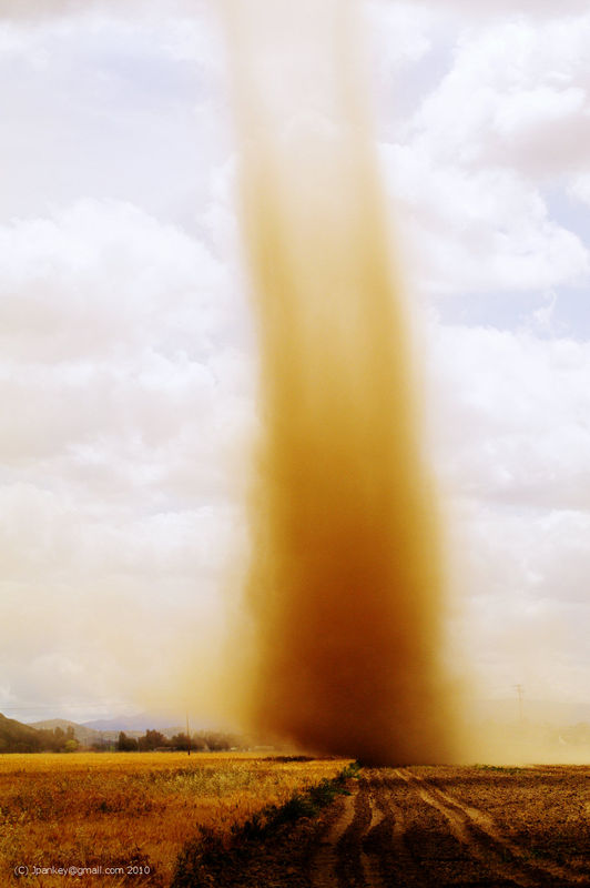 Whirlwind or Dust Devil in California...