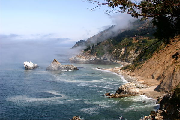 big sur coastline...this picture was shown at the ...