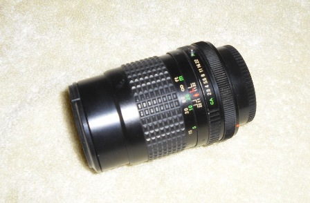 135mm zoom lens...