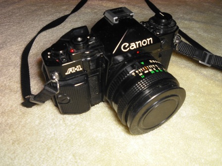 Canon A-1 Camera...
