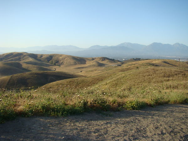 Local Hills and Distant Mountains in Chino Hills, ...