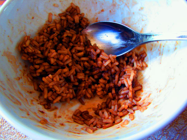 A BOWL OF CHOCOLATE RICE=...