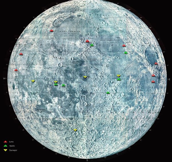 Moon maps for the supermoon