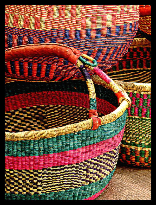 Colorful Baskets...