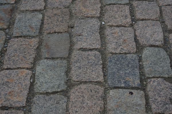 Cobblestone in parts of the "Old Port" section of ...