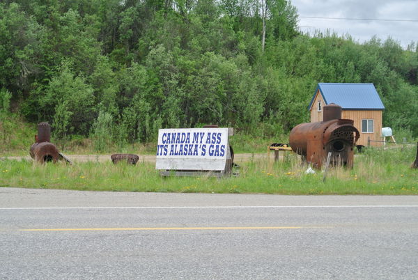 some Alaskans get political...lol...
