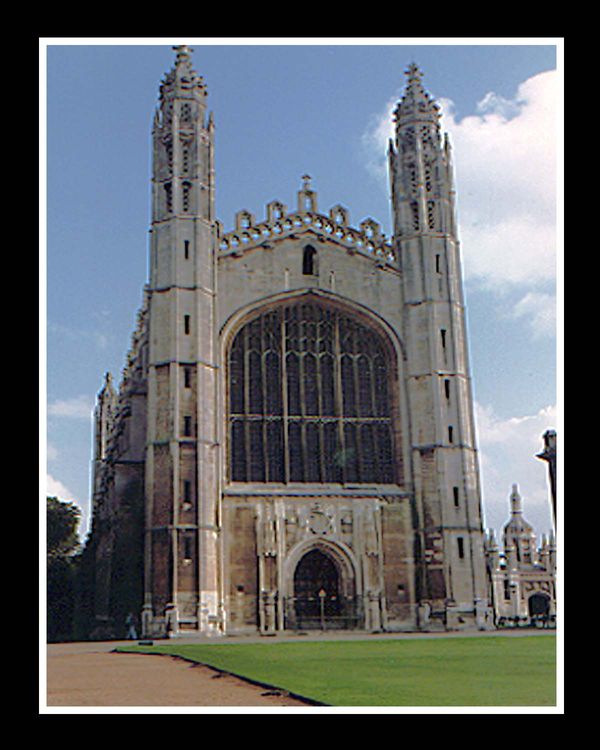Kings College chapel - Cambridge...
