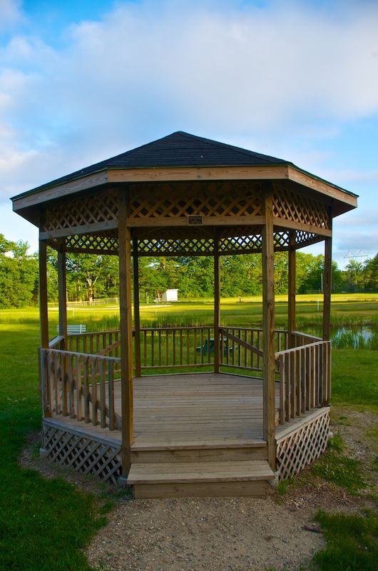 The Gazebo is the site of weddings etc. If you are...