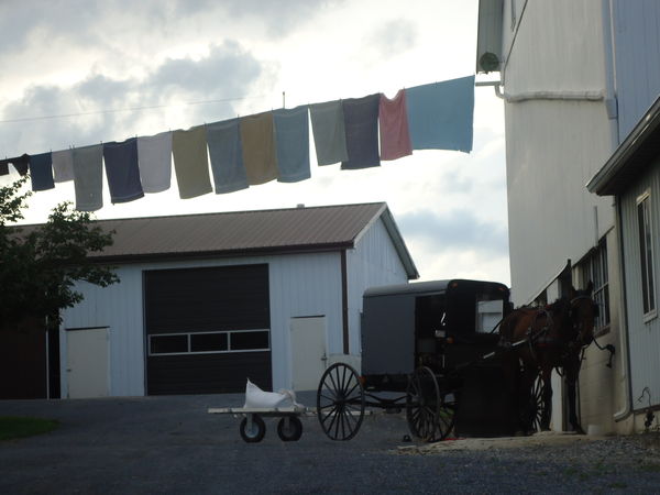Amish family home...