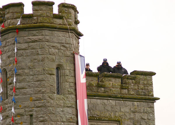 Police Snipers checking me out!...