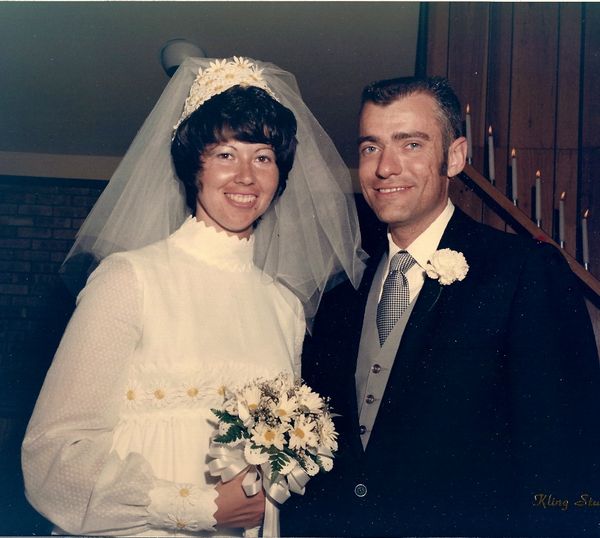 42 years ago today we were in a church pledging ou...