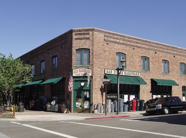 The neighboring town of San Dimas, keeps its old w...
