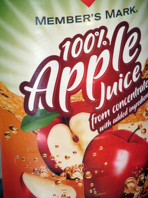 Apple Juice Carton...