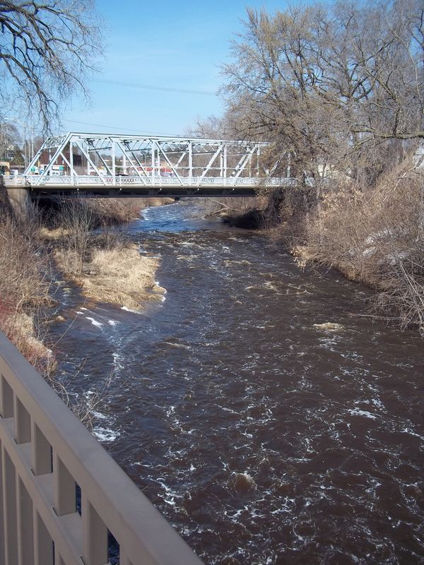 High Water in Duncan Creek. Taken March 14, 2012 (...