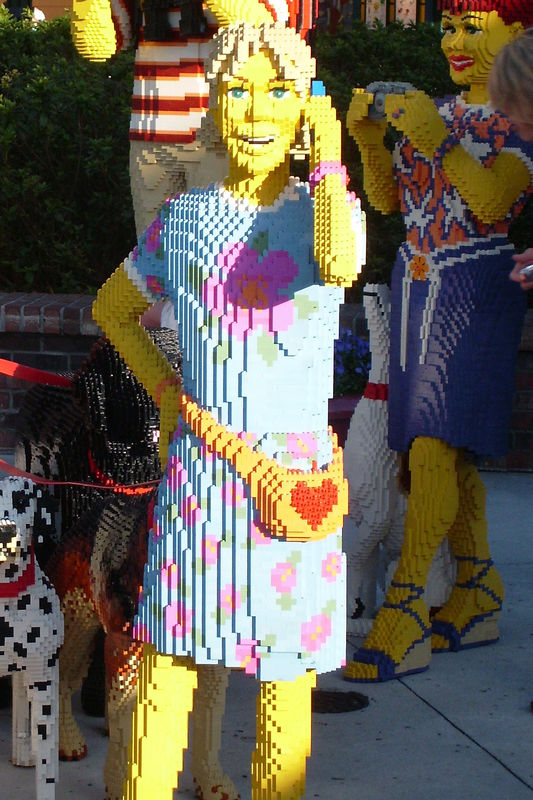 How about Lego's as fabric...