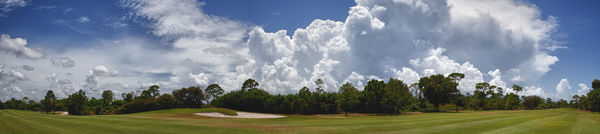Golf course panorama...