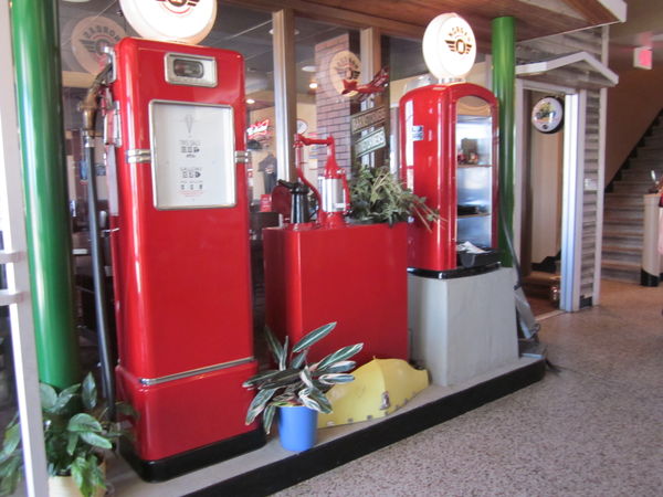 Gas pumps from the past...